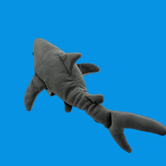 Folkmanis Folktails Shark Hand Puppet Plush 20" Gray Soft Stuffed Animal Toy - Picture 5 of 10